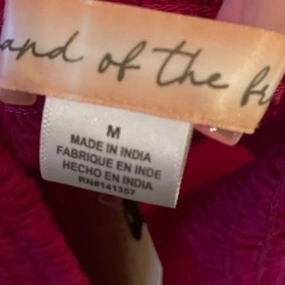 - HOT PINK BAND OF THE FREE MINI CORSET TOP STRAPLESS DRESS WITH POCKETS MEDIUM - Picture 16 of 16